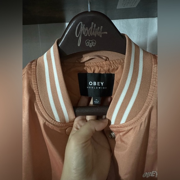 Obey Varsity Jacket - Picture 2 of 3